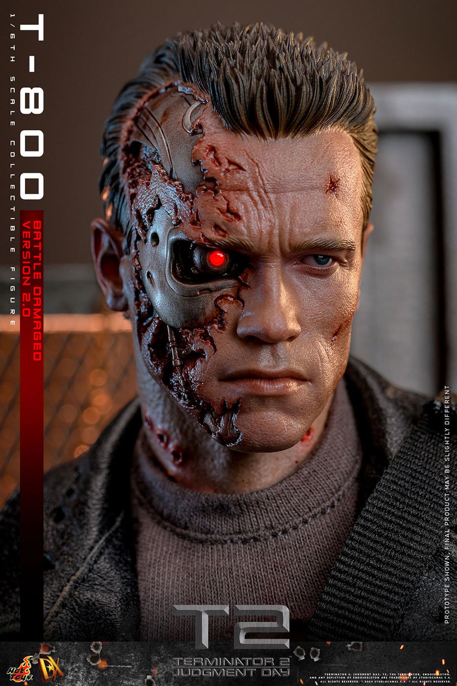 Terminator 2: Judgment Day - T-800 (Battle Damaged Version 2.0) image 8