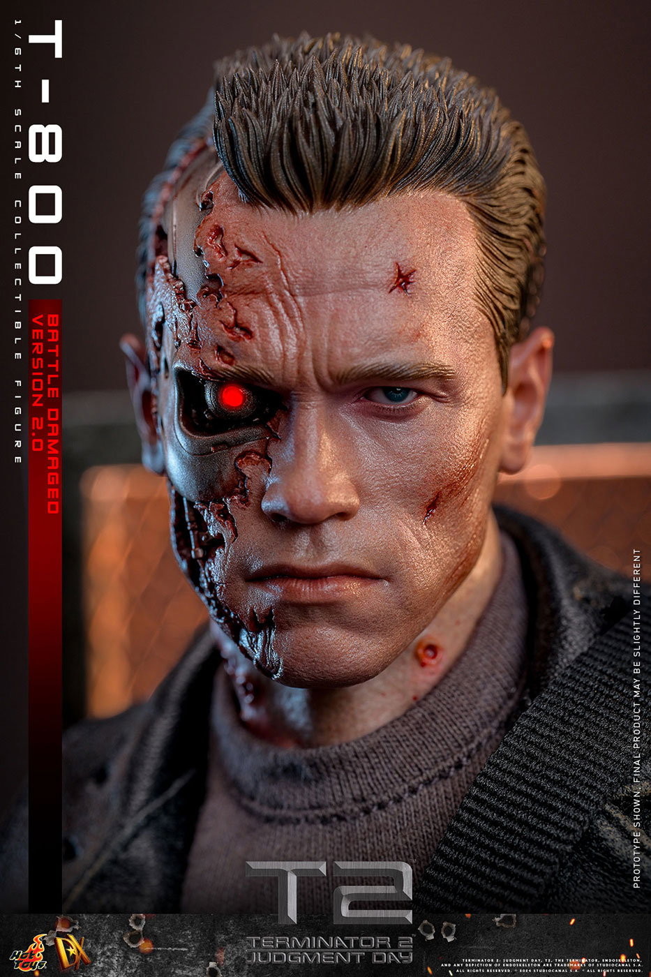 Terminator 2: Judgment Day - T-800 (Battle Damaged Version 2.0) image 9