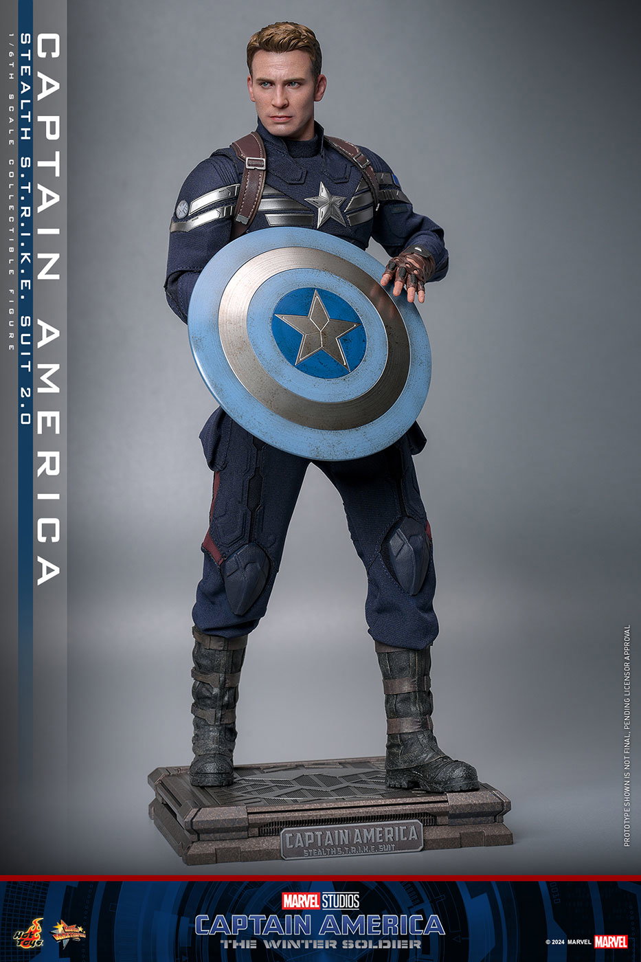 Captain America: The Winter Soldier - Captain America (Stealth S.T.R.I.K.E. Suit 2.0) image 3