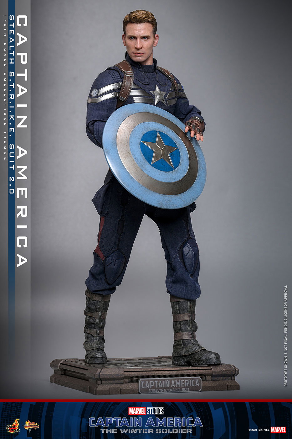 Captain America: The Winter Soldier - Captain America (Stealth S.T.R.I.K.E. Suit 2.0) image 4