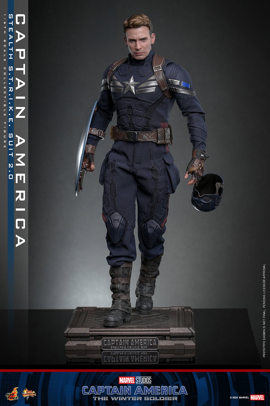 Captain America: The Winter Soldier - Captain America (Stealth S.T.R.I.K.E. Suit 2.0) image 5