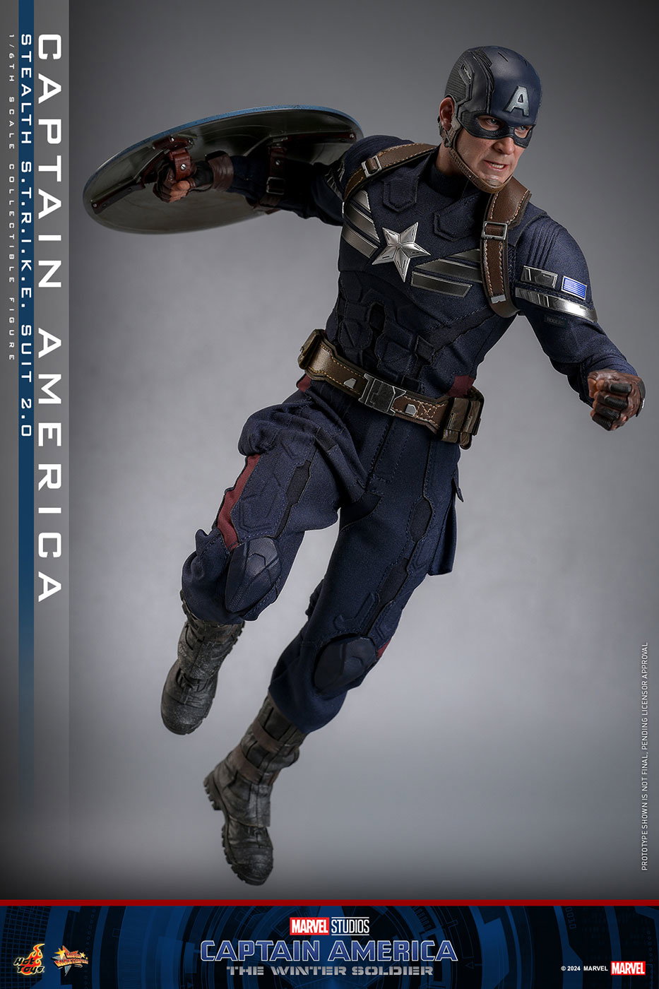 Captain America: The Winter Soldier - Captain America (Stealth S.T.R.I.K.E. Suit 2.0) image 6