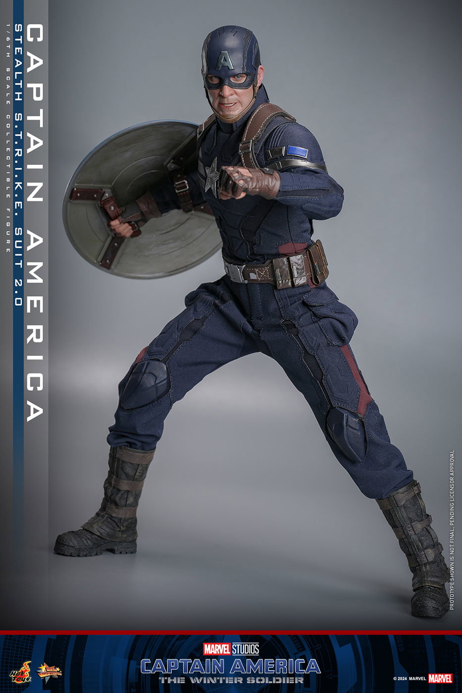 Captain America: The Winter Soldier - Captain America (Stealth S.T.R.I.K.E. Suit 2.0) image 7