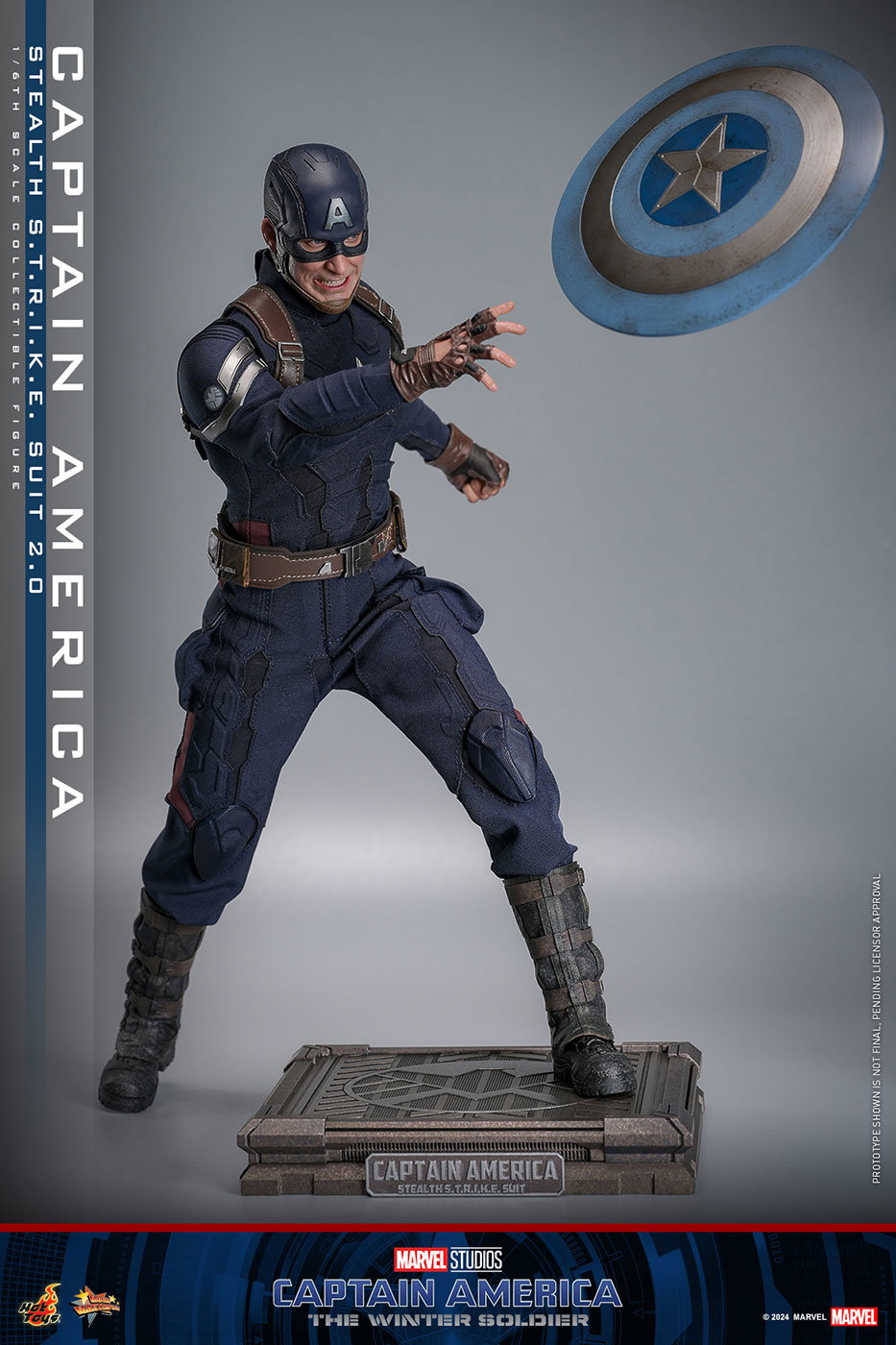 Captain America: The Winter Soldier - Captain America (Stealth S.T.R.I.K.E. Suit 2.0) image 8