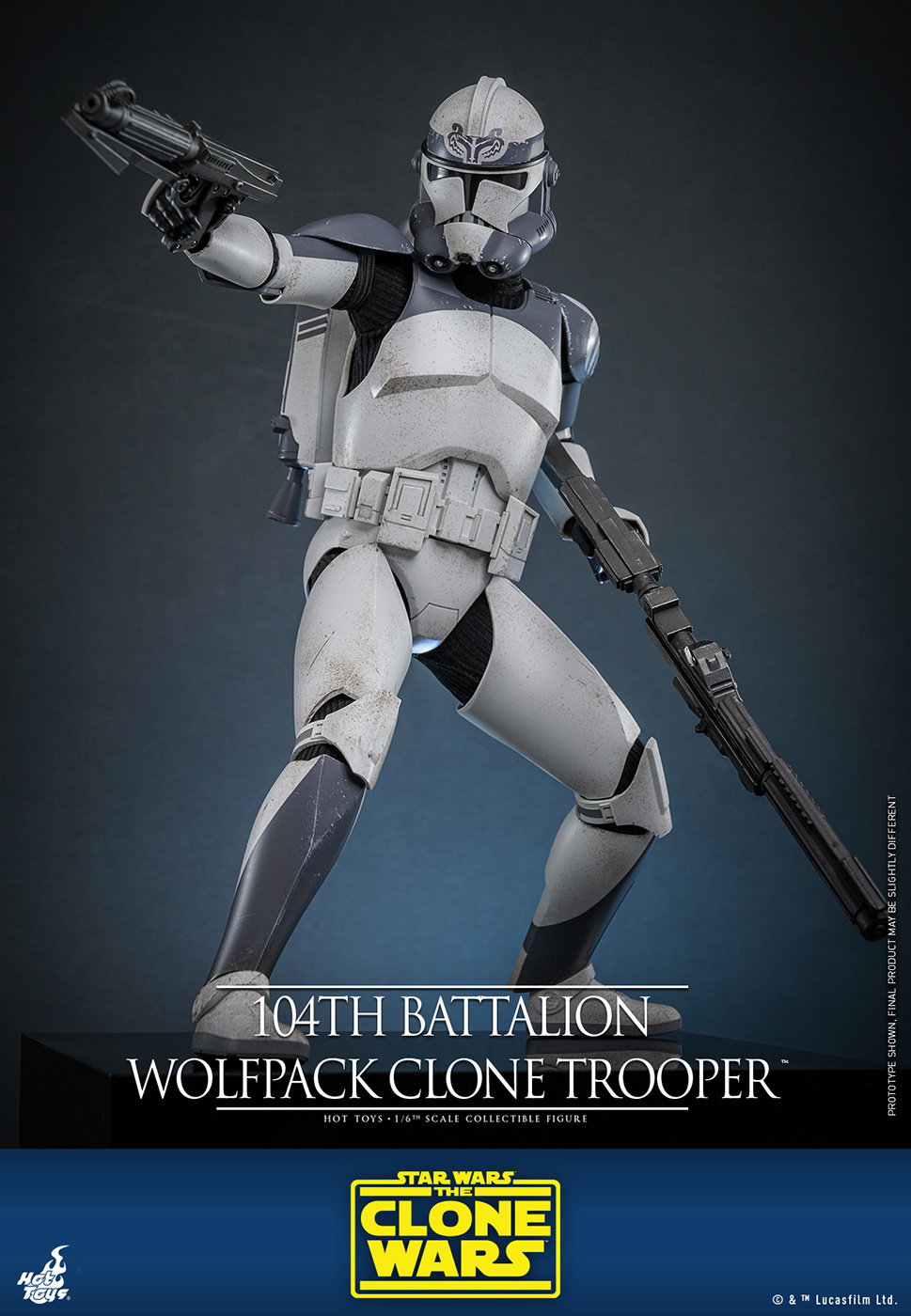 Star Wars: The Clone Wars - 104th Battalion Wolfpack Clone Trooper image 6