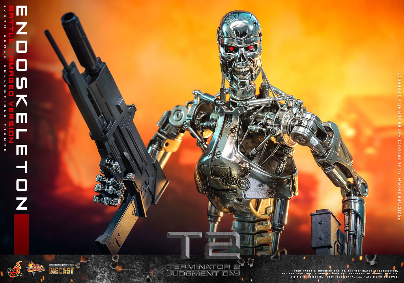 Terminator 2: Judgment Day - Endoskeleton (Battle Damaged) image 10