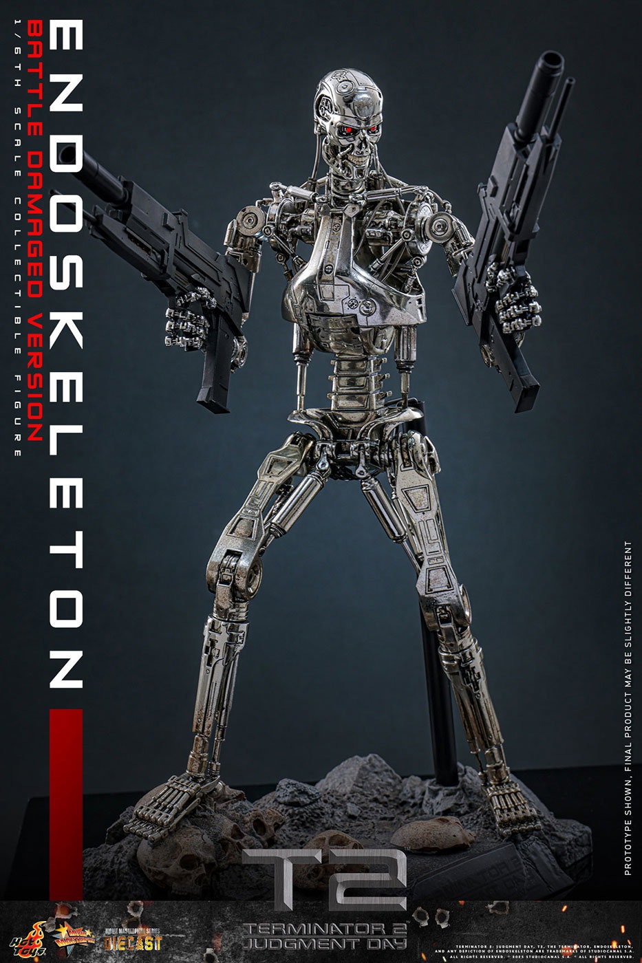 Terminator 2: Judgment Day - Endoskeleton (Battle Damaged) image 2