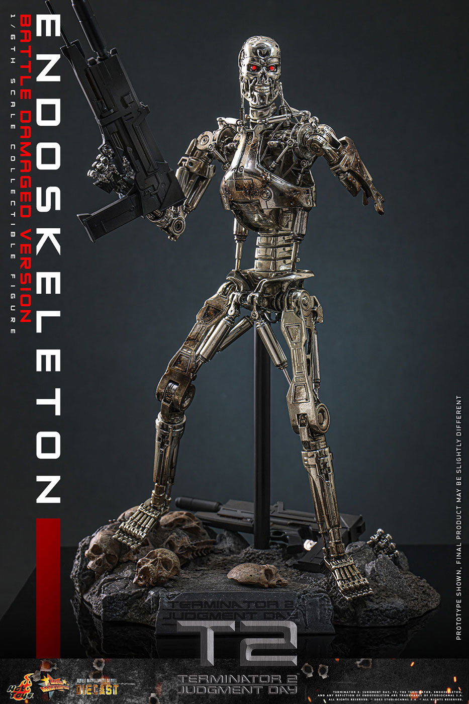 Terminator 2: Judgment Day - Endoskeleton (Battle Damaged) image 4