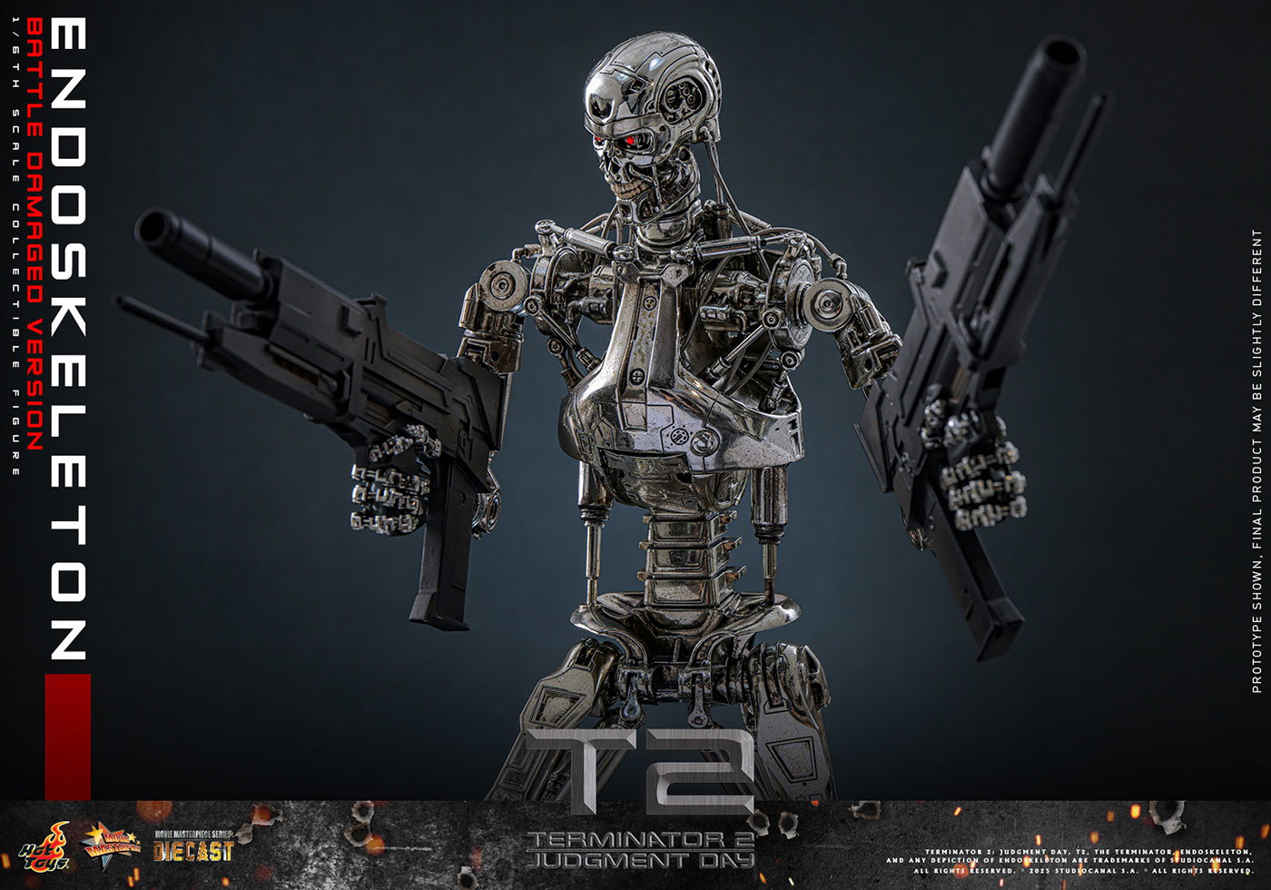 Terminator 2: Judgment Day - Endoskeleton (Battle Damaged) image 9
