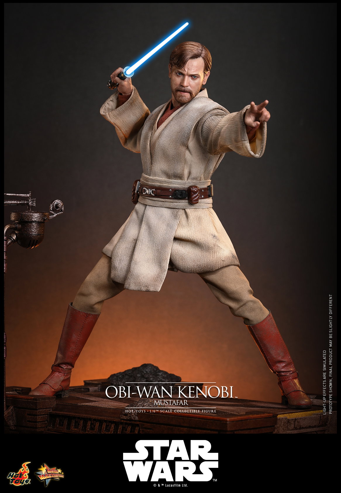 Star Wars: Revenge of the Sith - Obi-Wan Kenobi (Mustafar) image 6