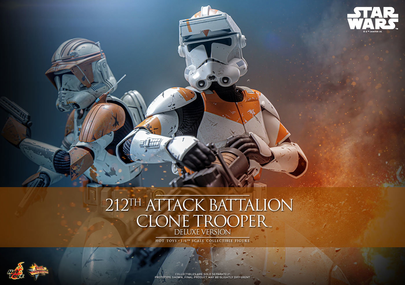 Star Wars: Revenge of the Sith - 212th Attack Battalion Clone Trooper (Deluxe Version) image 1