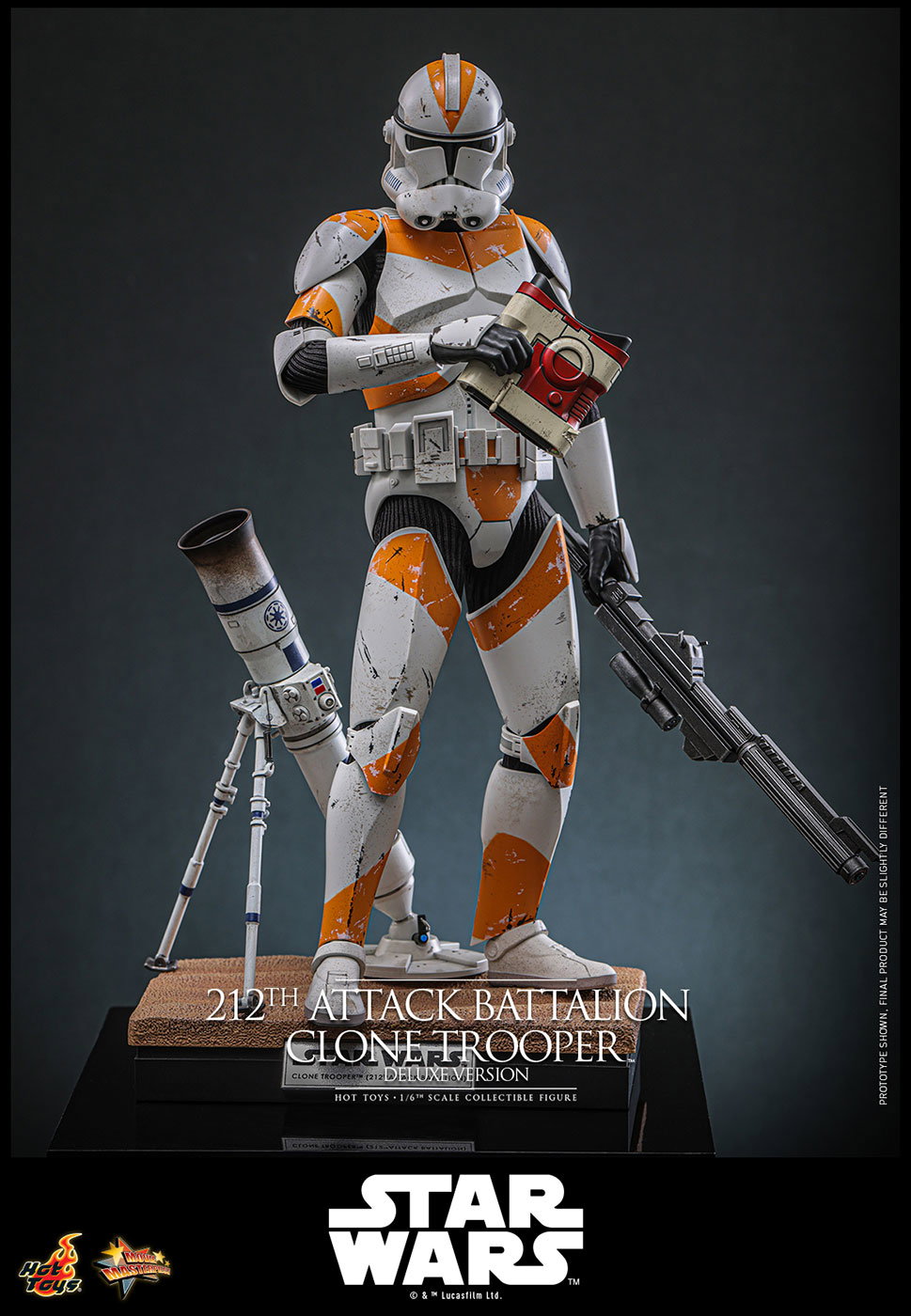 Star Wars: Revenge of the Sith - 212th Attack Battalion Clone Trooper (Deluxe Version) image 4