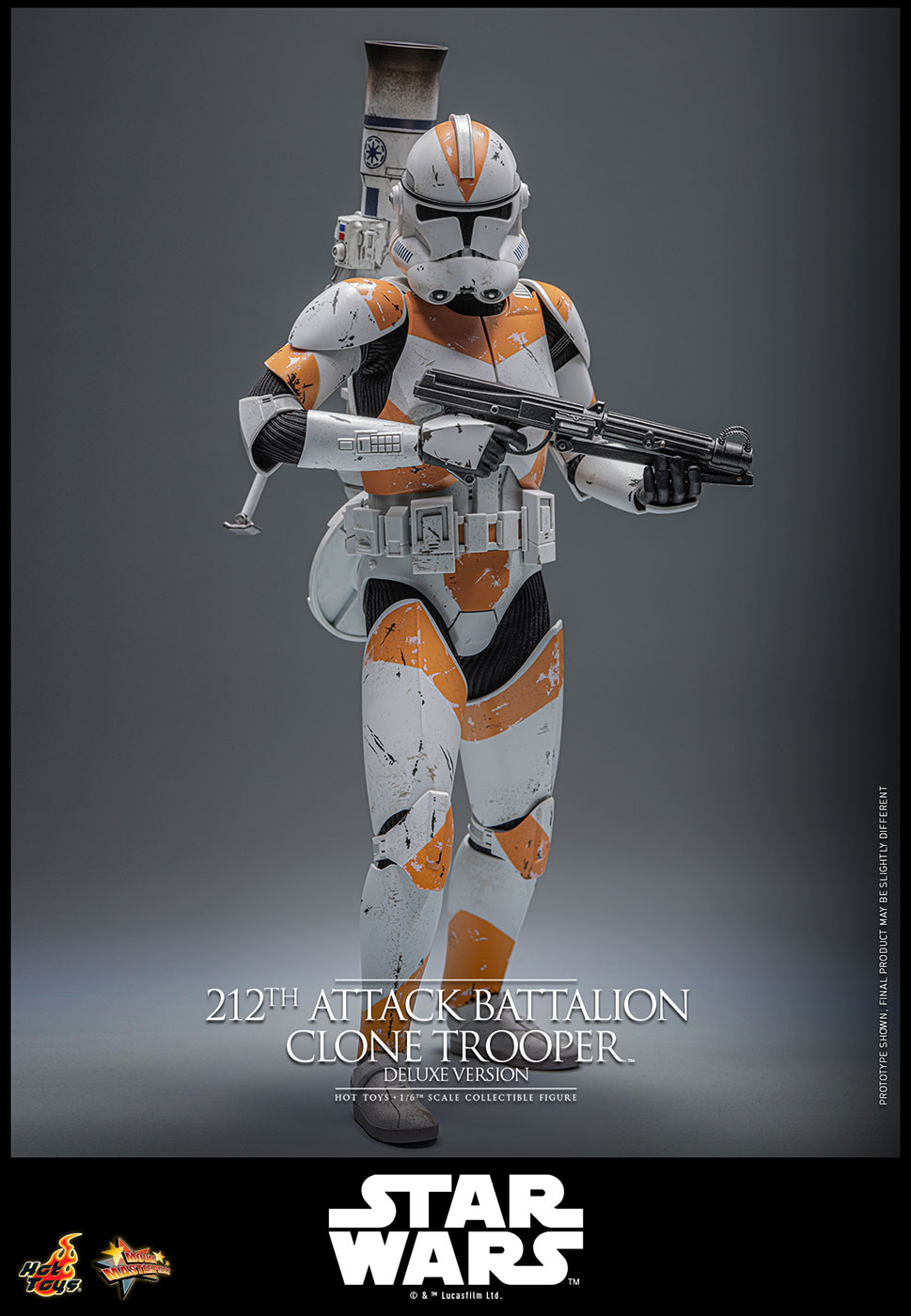 Star Wars: Revenge of the Sith - 212th Attack Battalion Clone Trooper (Deluxe Version) image 7