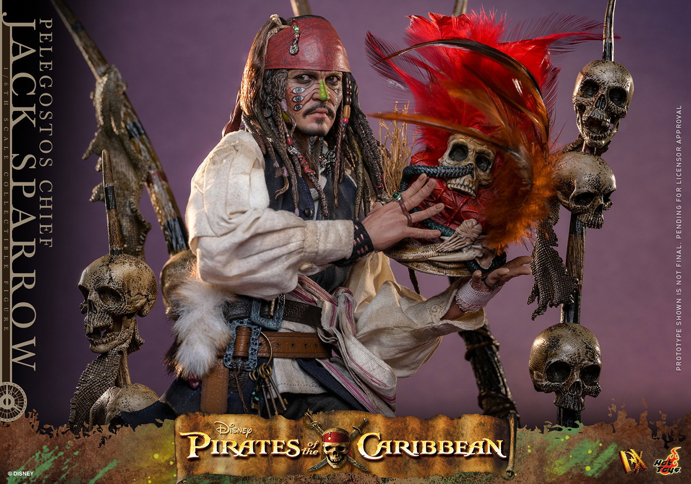 Pirates of the Caribbean / Dead Man's Chest - Pelegostos Chief Jack Sparrow image 3