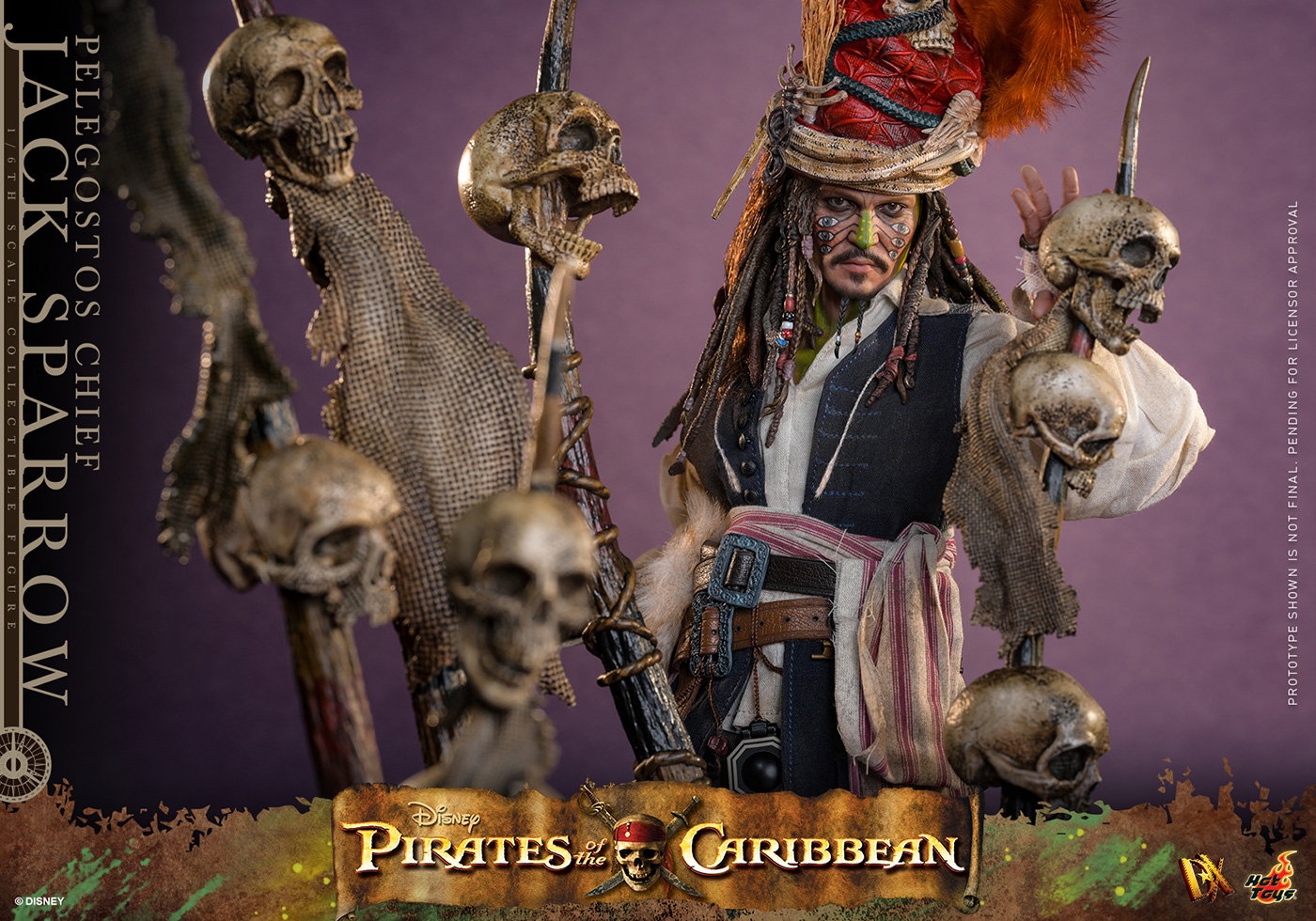 Pirates of the Caribbean / Dead Man's Chest - Pelegostos Chief Jack Sparrow image 4