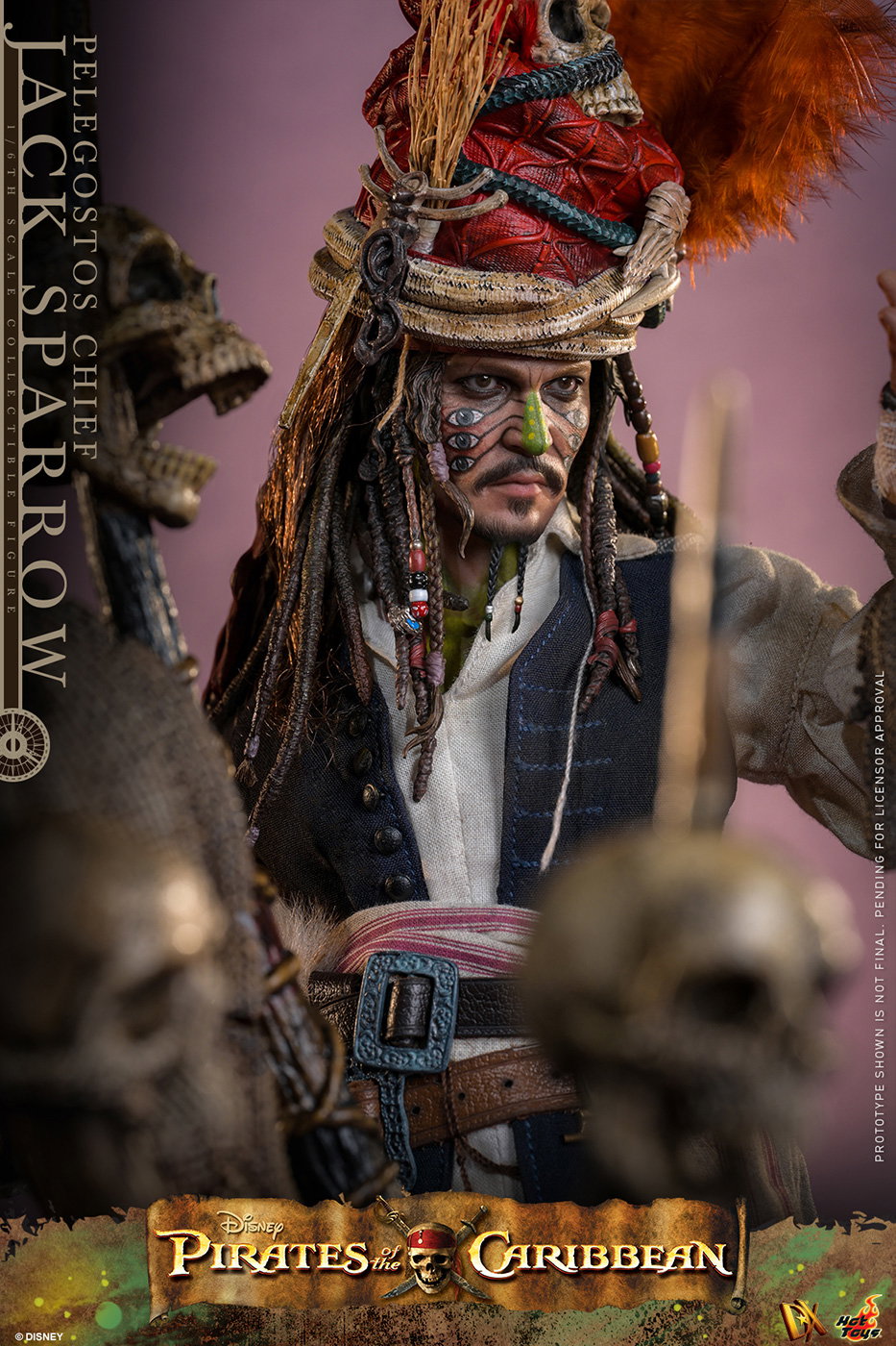 Pirates of the Caribbean / Dead Man's Chest - Pelegostos Chief Jack Sparrow image 5