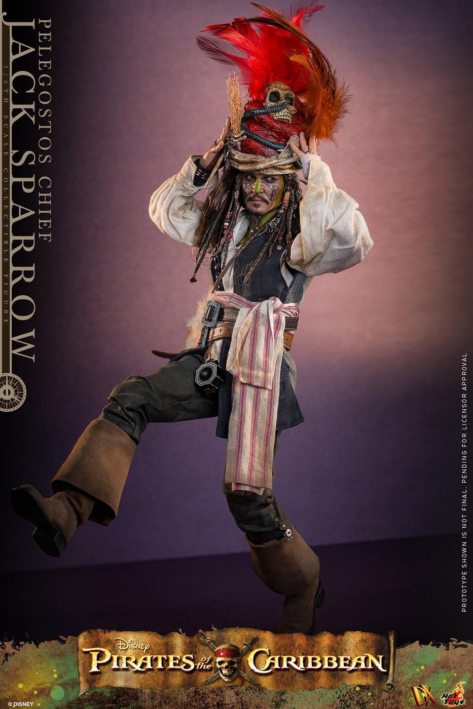 Pirates of the Caribbean / Dead Man's Chest - Pelegostos Chief Jack Sparrow image 9