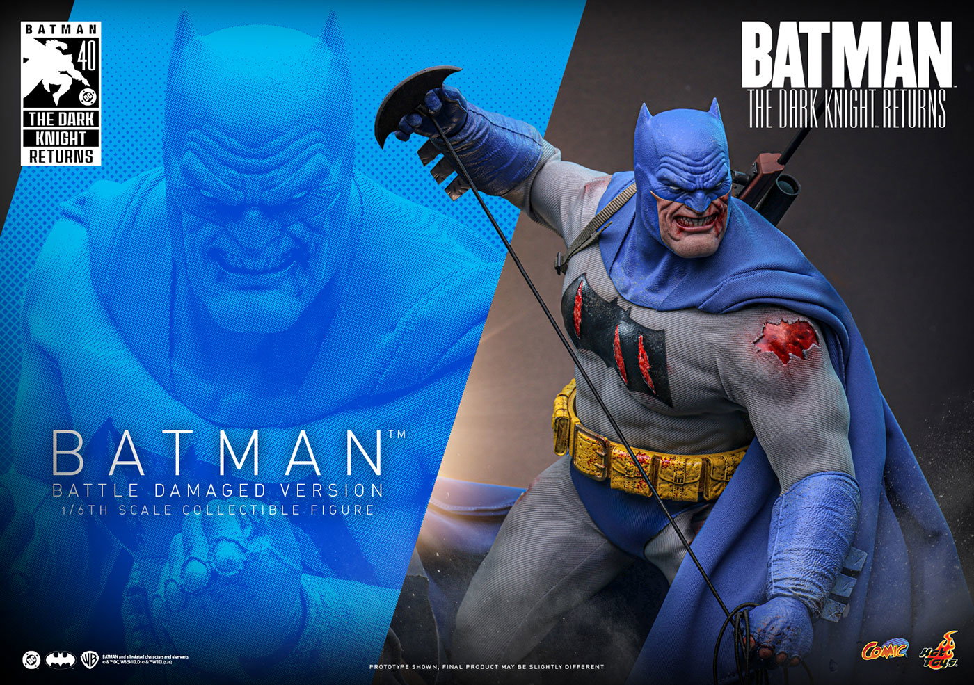 Batman: The Dark Knight Returns - Batman (Battle Damaged Version) image 1