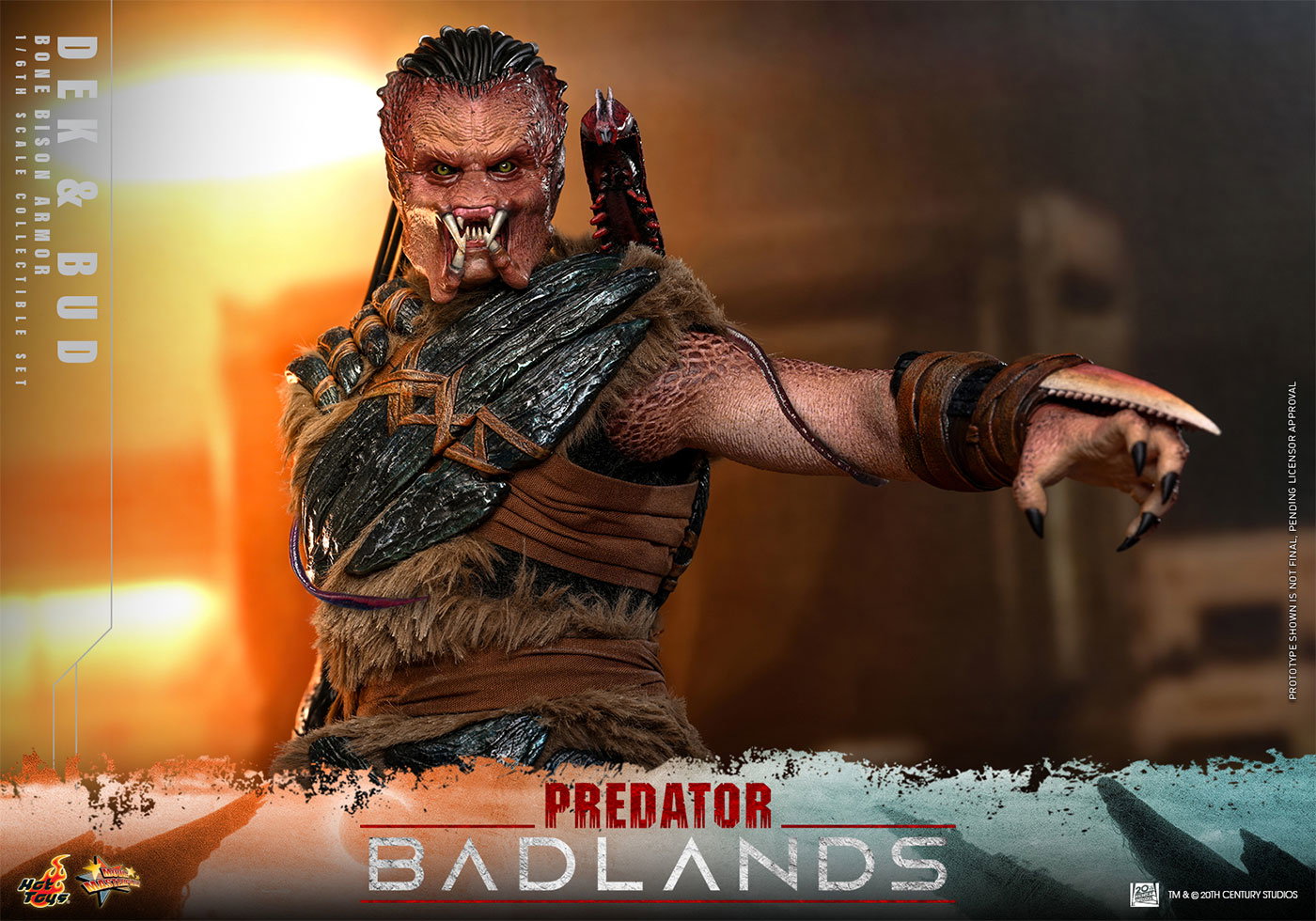 Predator: Badlands - Dek (Bone Bison Armor) & Bud image 2