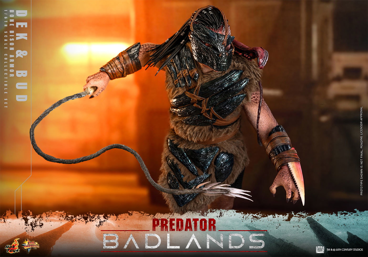 Predator: Badlands - Dek (Bone Bison Armor) & Bud image 3