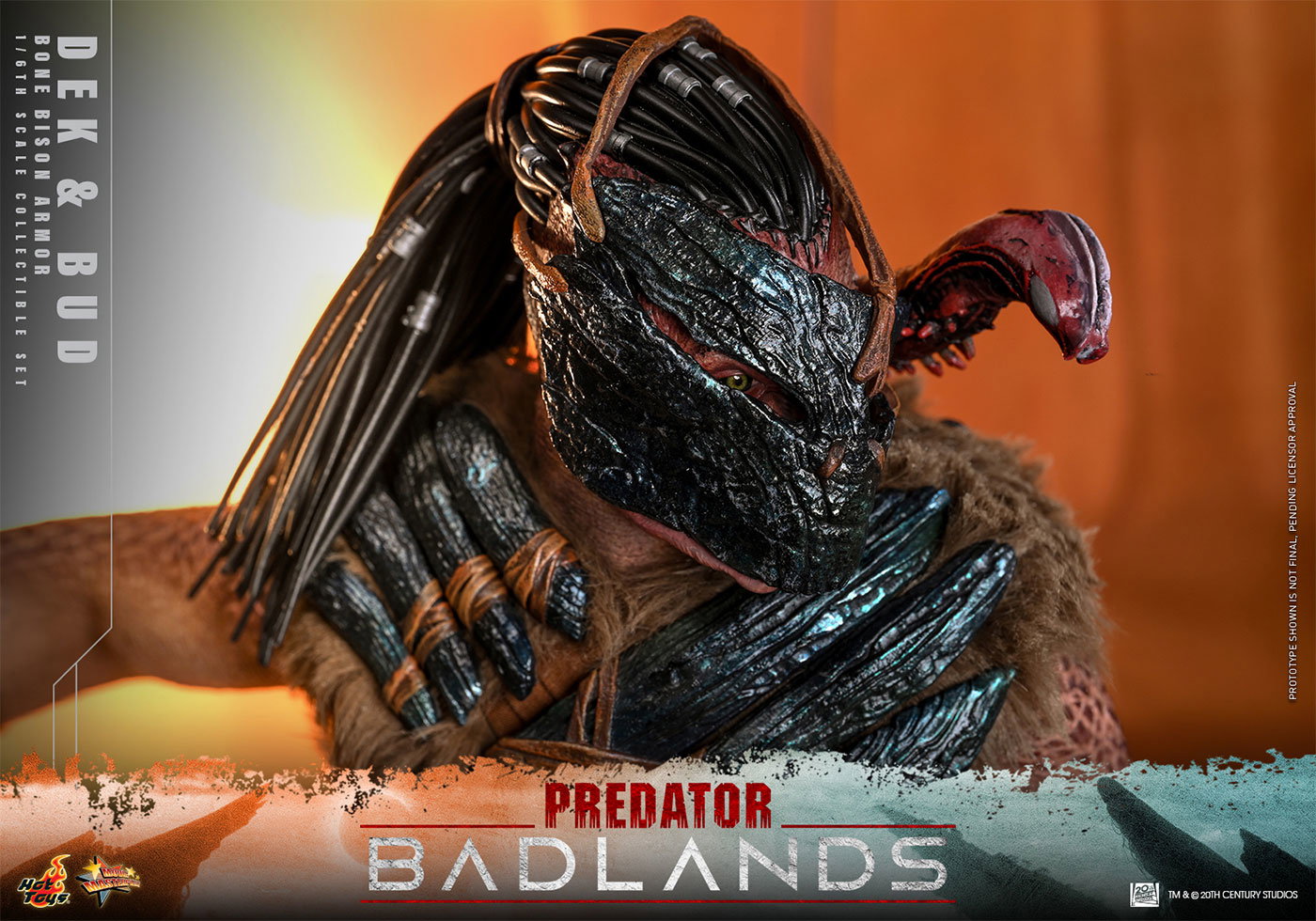 Predator: Badlands - Dek (Bone Bison Armor) & Bud image 4