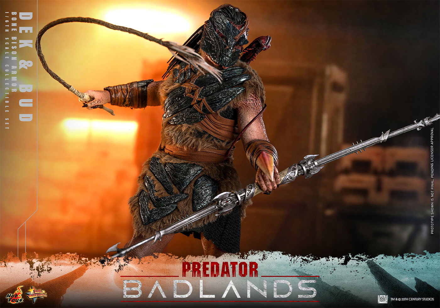 Predator: Badlands - Dek (Bone Bison Armor) & Bud image 5