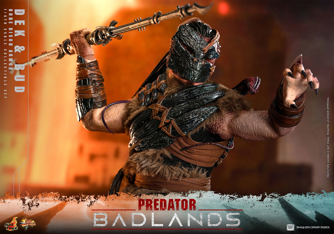 Predator: Badlands - Dek (Bone Bison Armor) & Bud image 6
