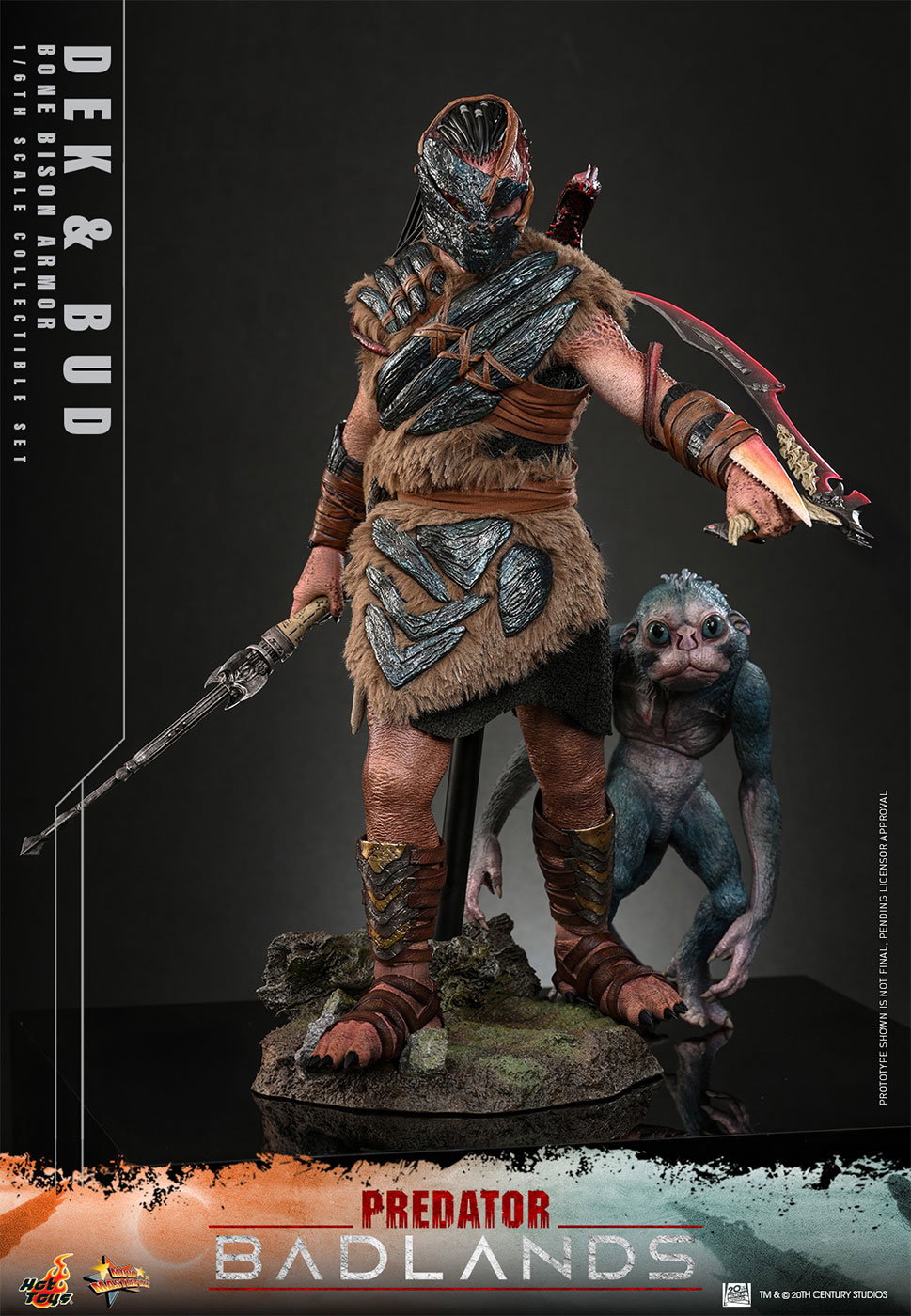 Predator: Badlands - Dek (Bone Bison Armor) & Bud image 7