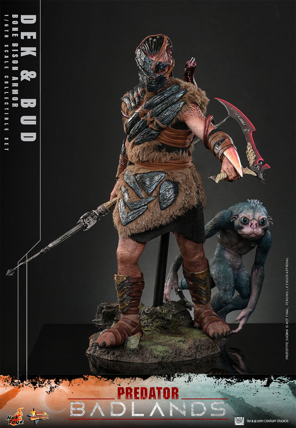 Predator: Badlands - Dek (Bone Bison Armor) & Bud image 8