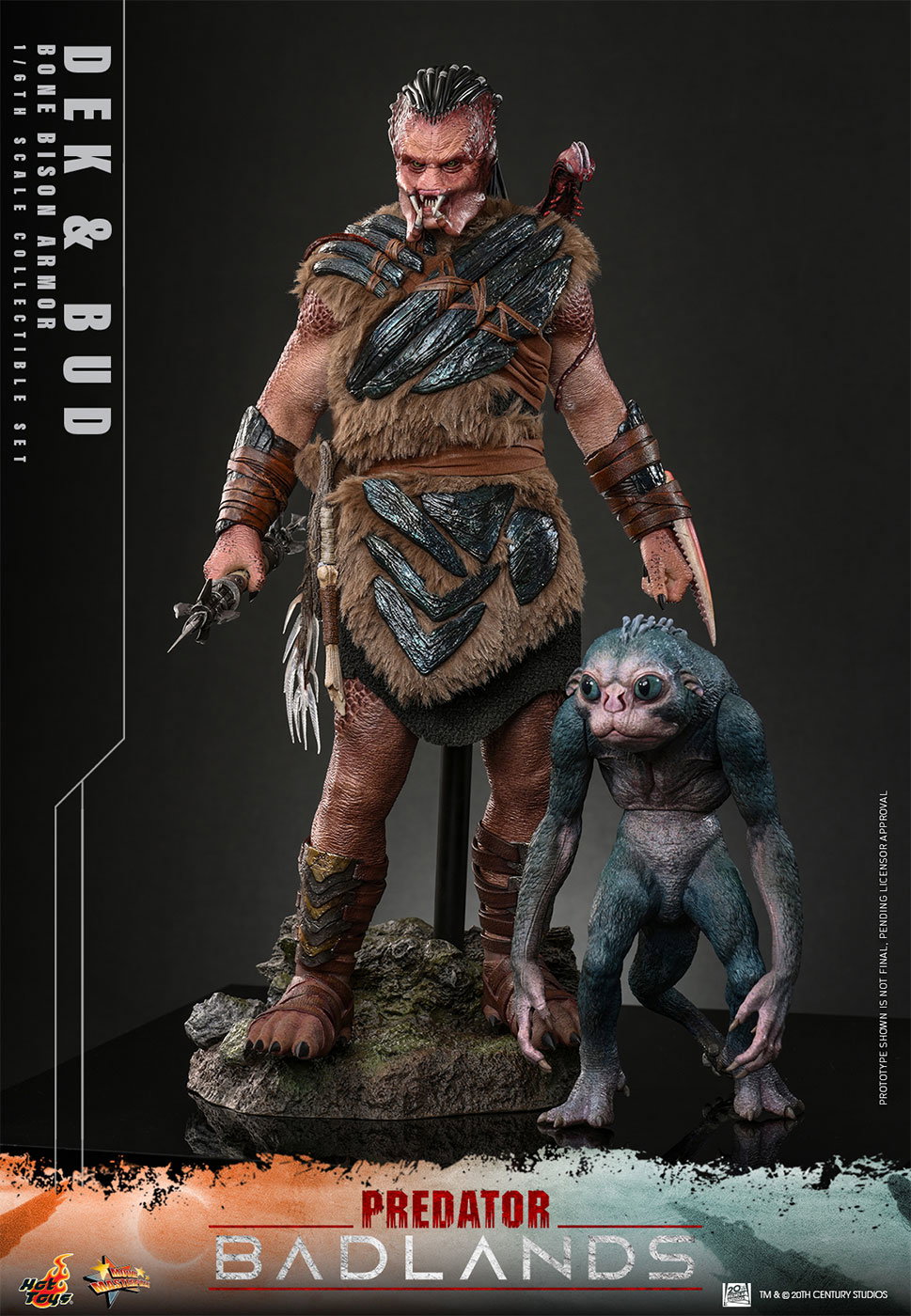 Predator: Badlands - Dek (Bone Bison Armor) & Bud image 9