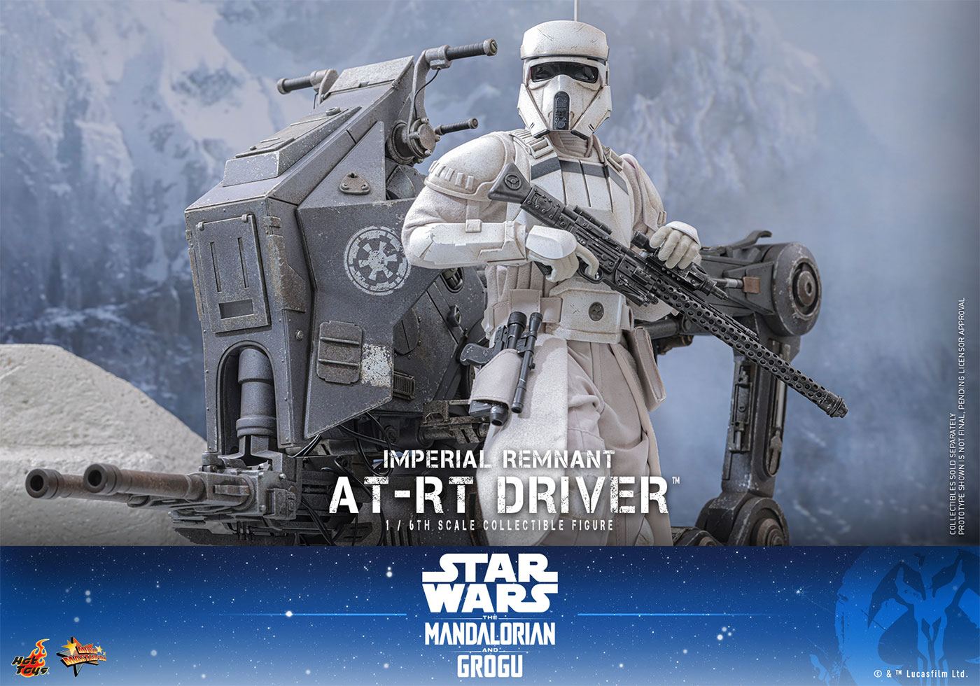 Star Wars: The Mandalorian and Grogu - Imperial Remnant AT-RT Driver image 2