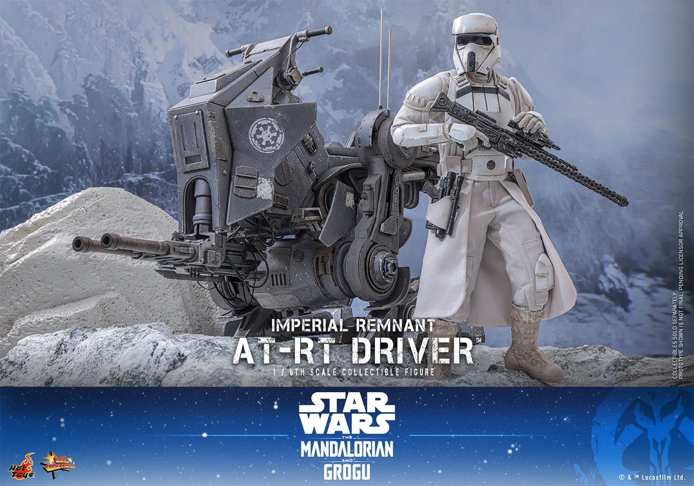 Star Wars: The Mandalorian and Grogu - Imperial Remnant AT-RT Driver image 3