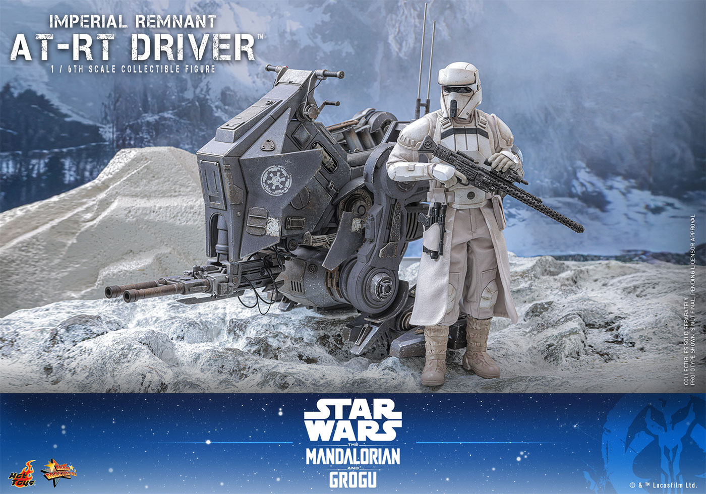 Star Wars: The Mandalorian and Grogu - Imperial Remnant AT-RT Driver image 4