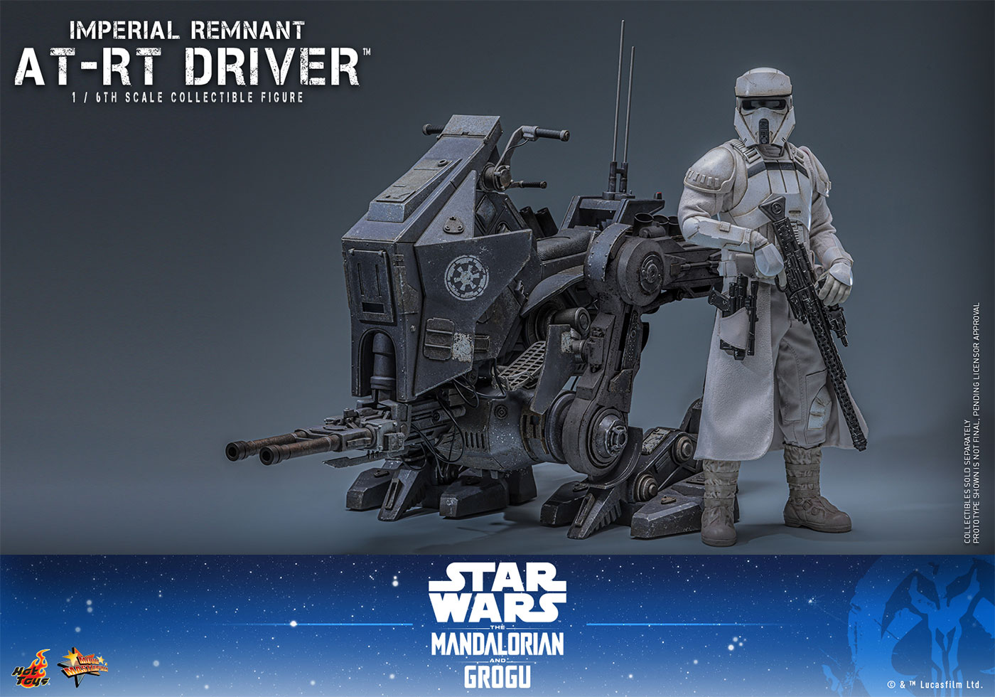 Star Wars: The Mandalorian and Grogu - Imperial Remnant AT-RT Driver image 6