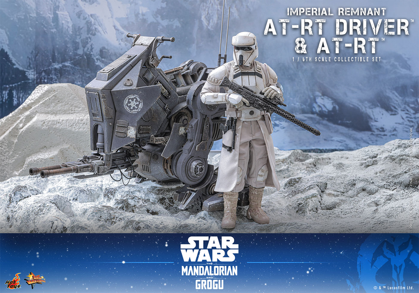 Star Wars: The Mandalorian and Grogu - Imperial Remnant AT-RT Driver & AT-RT image 2