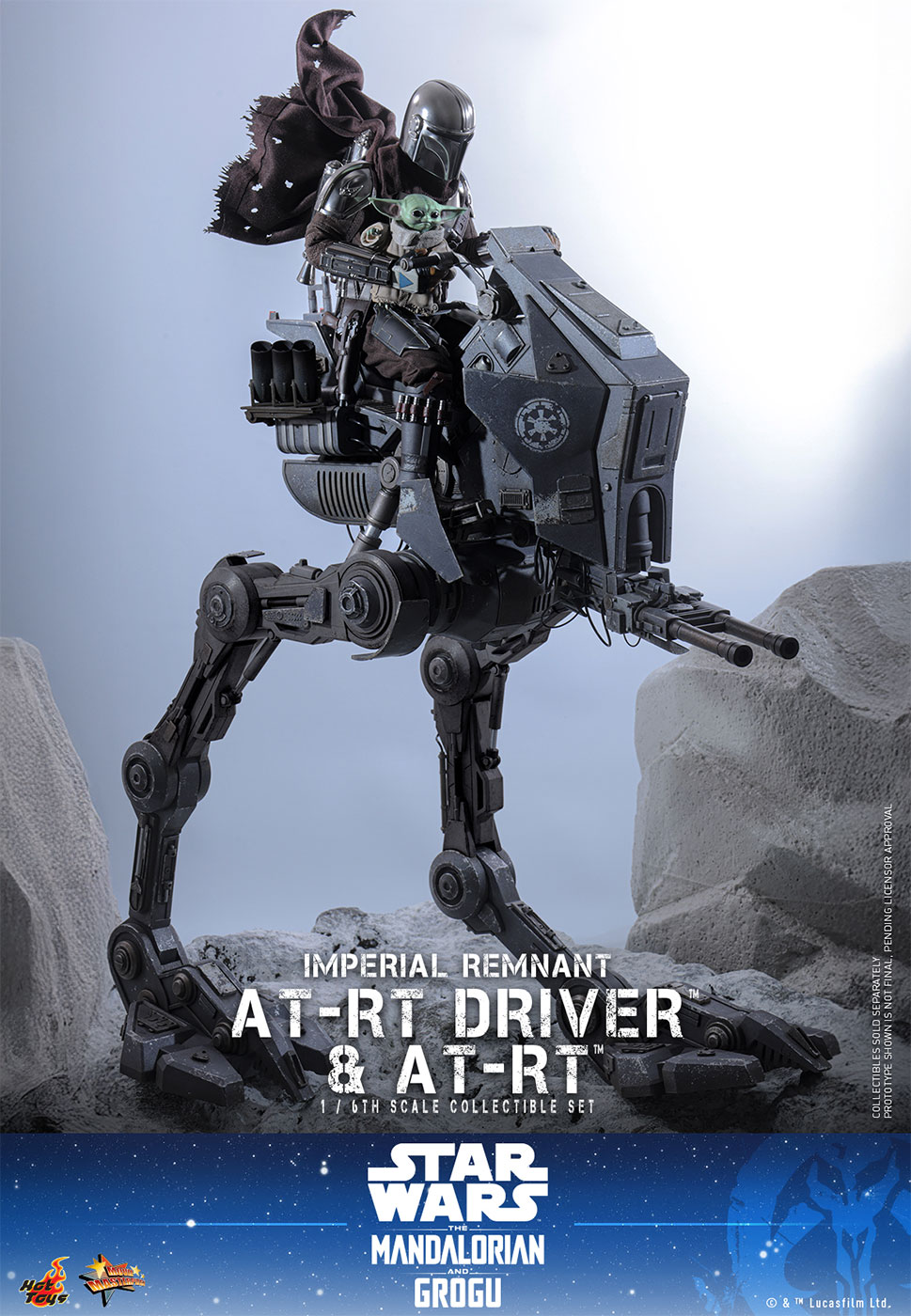 Star Wars: The Mandalorian and Grogu - Imperial Remnant AT-RT Driver & AT-RT image 9