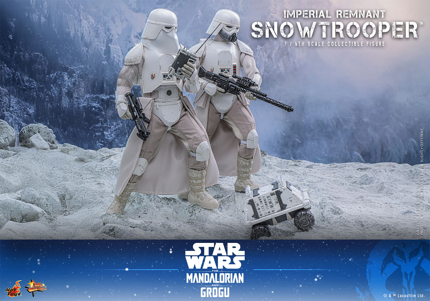 Star Wars: The Mandalorian and Grogu - Imperial Remnant Snowtrooper image 2