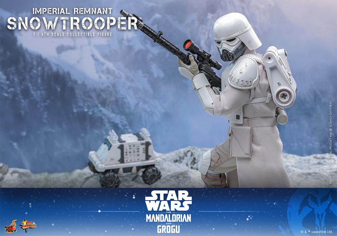 Star Wars: The Mandalorian and Grogu - Imperial Remnant Snowtrooper image 4