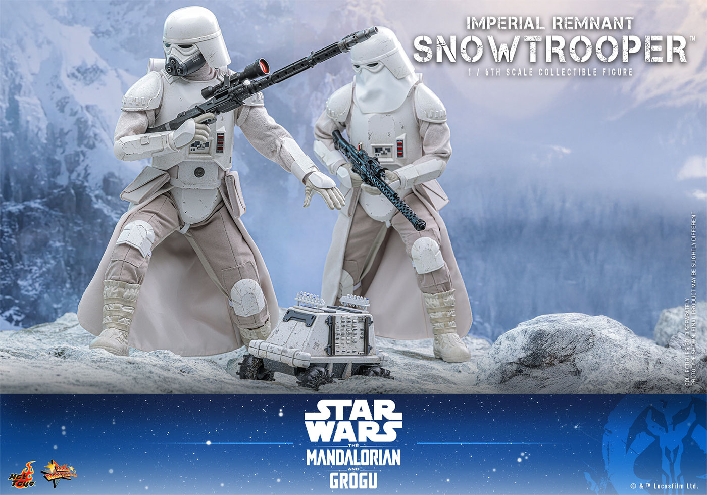 Star Wars: The Mandalorian and Grogu - Imperial Remnant Snowtrooper image 6