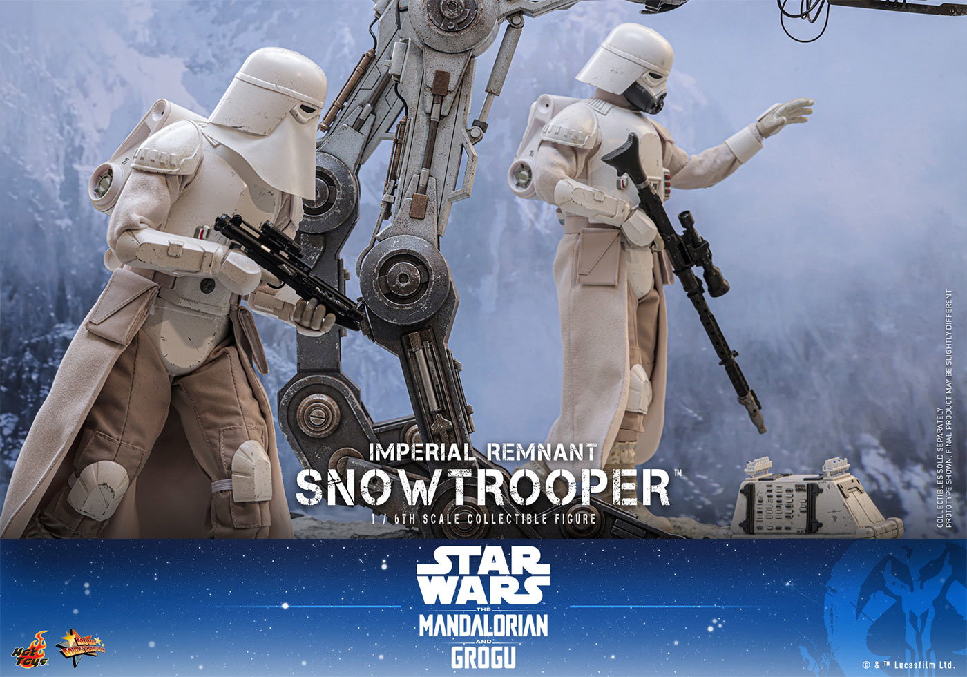 Star Wars: The Mandalorian and Grogu - Imperial Remnant Snowtrooper image 7