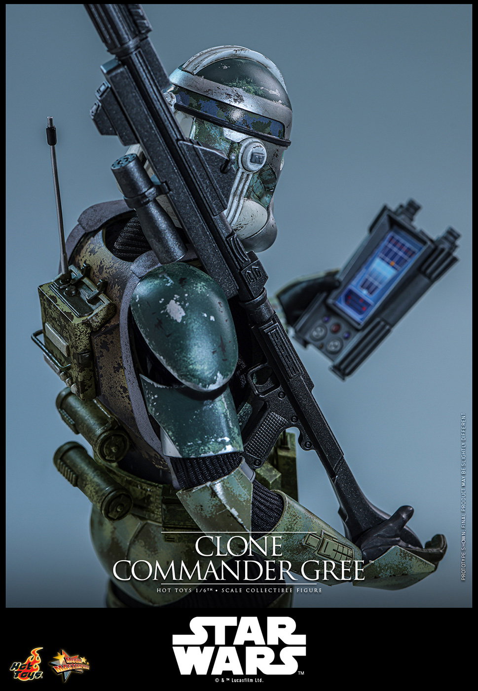 Star Wars: Revenge of the Sith - Clone Commander Gree image 3