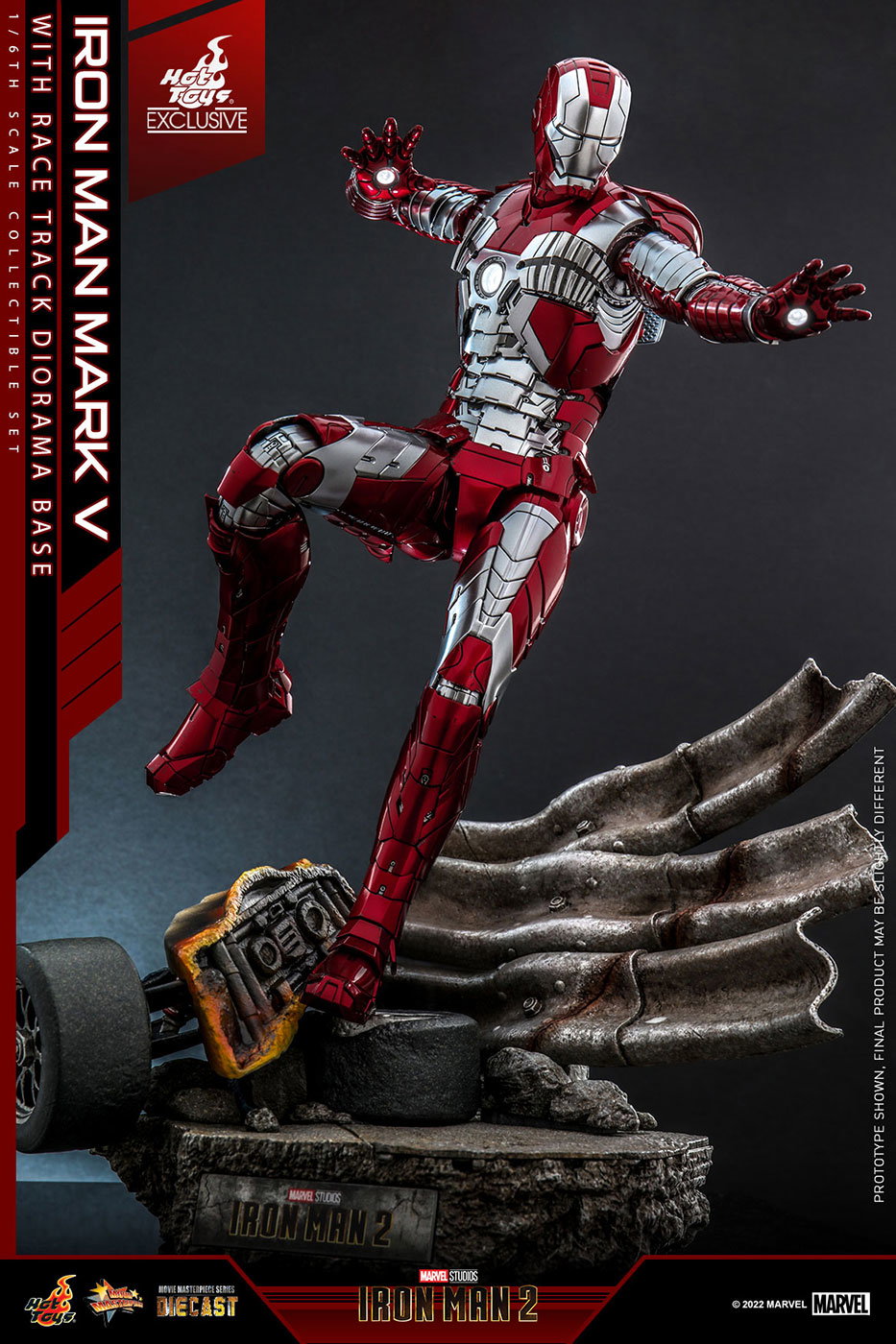 Iron Man 2 - Mark 5 & Diorama Base Set image 2