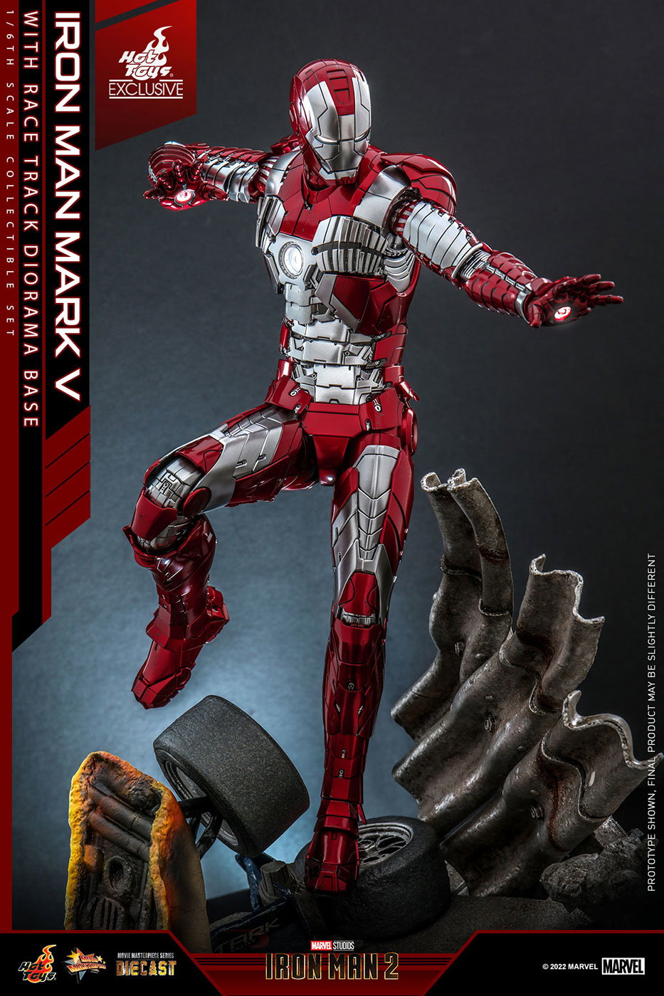 Iron Man 2 - Mark 5 & Diorama Base Set image 4