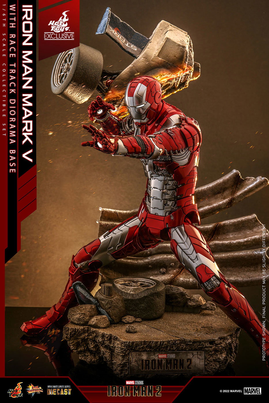 Iron Man 2 - Mark 5 & Diorama Base Set image 6