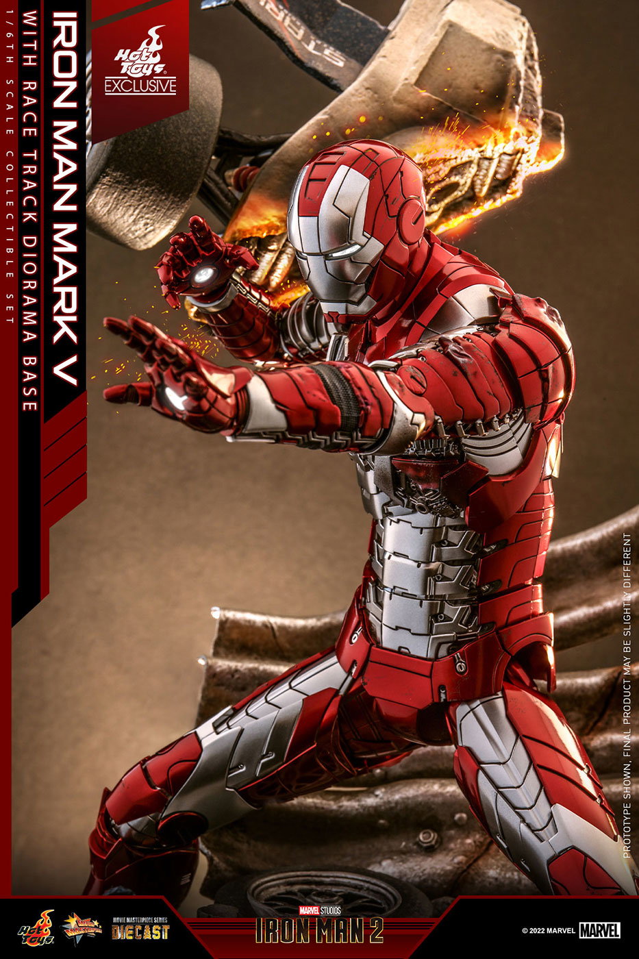 Iron Man 2 - Mark 5 & Diorama Base Set image 7