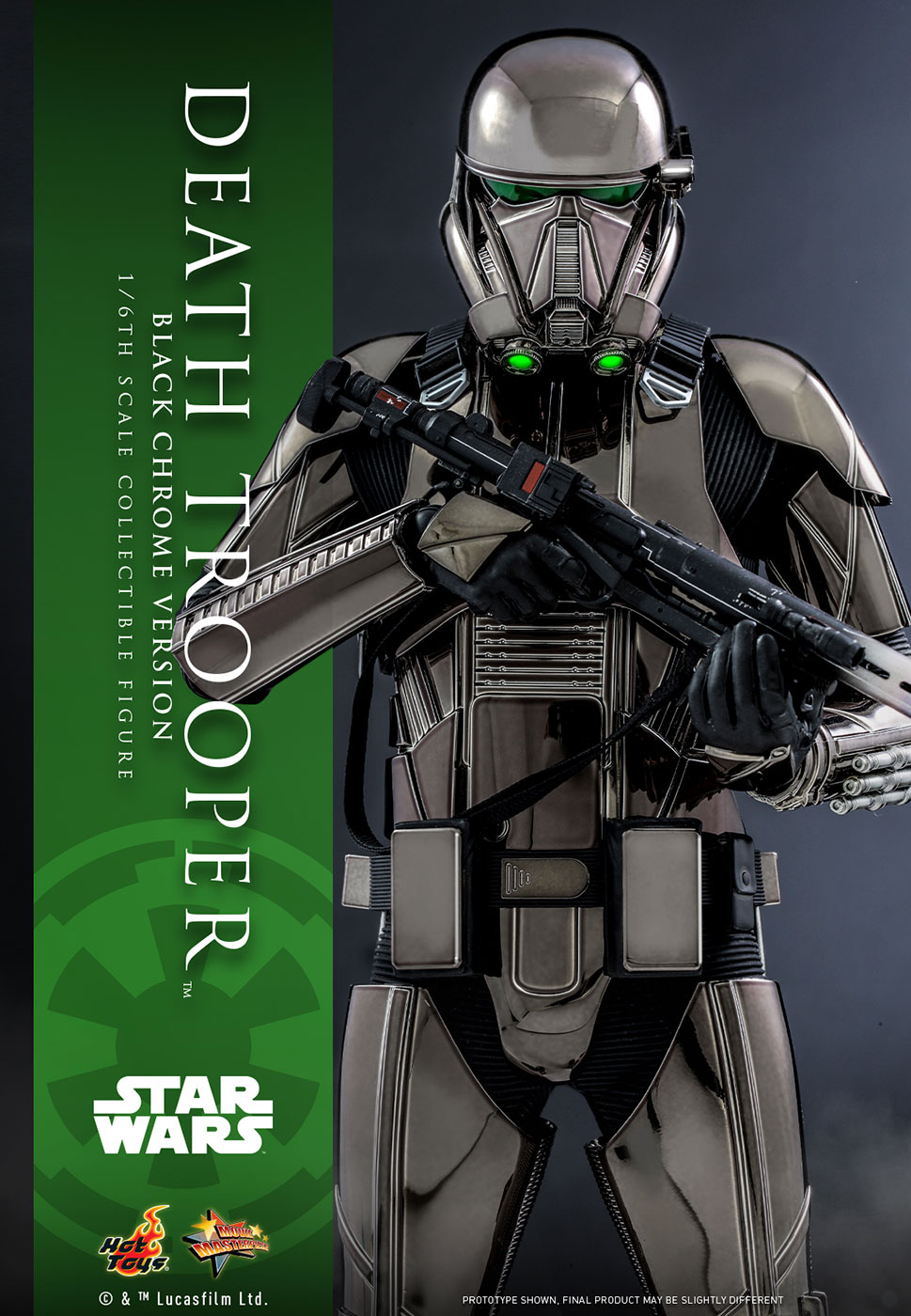 Star Wars - Death Trooper (Black Chrome Version) image 1