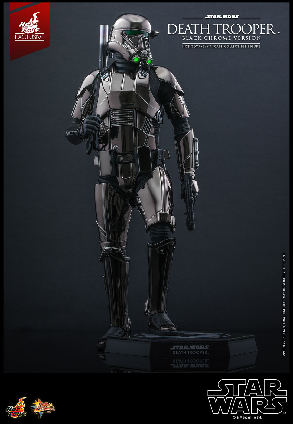 Star Wars - Death Trooper (Black Chrome Version) image 2