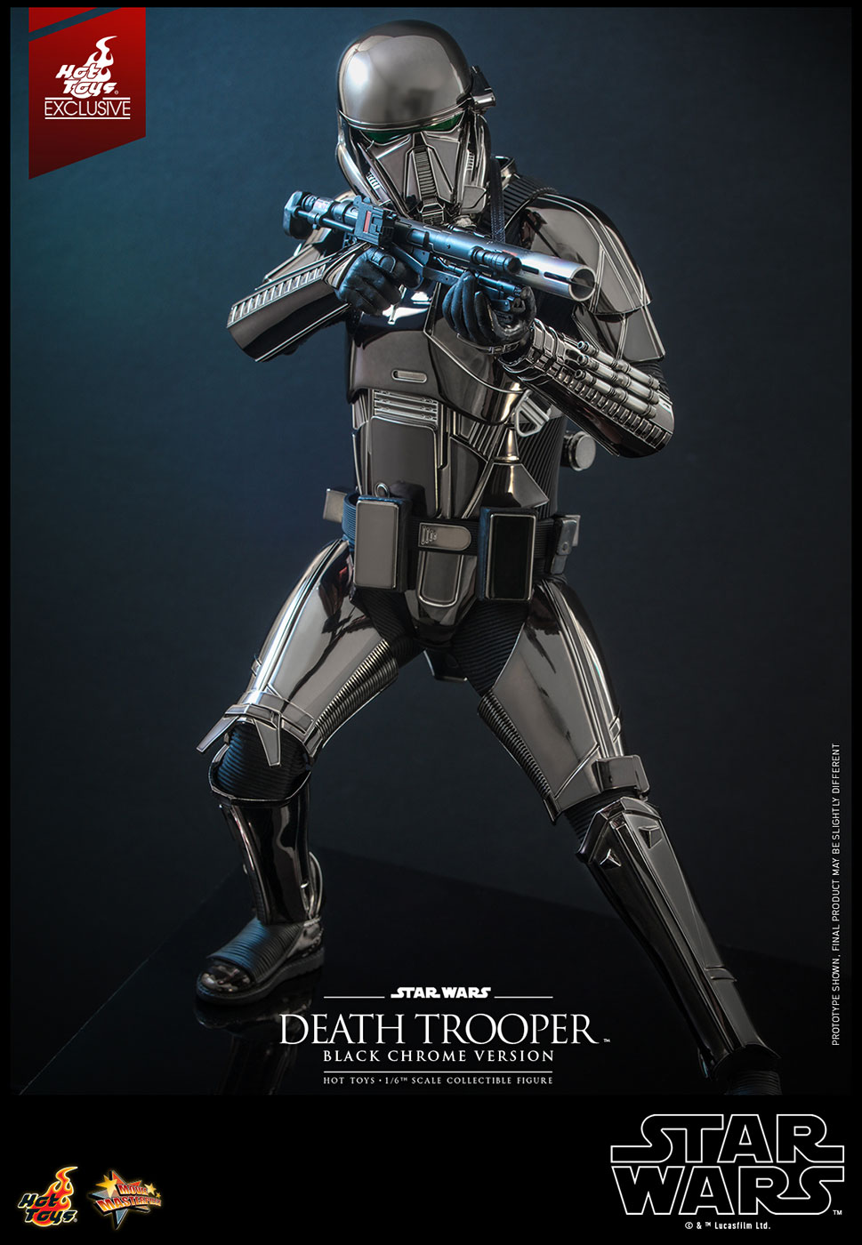Star Wars - Death Trooper (Black Chrome Version) image 3
