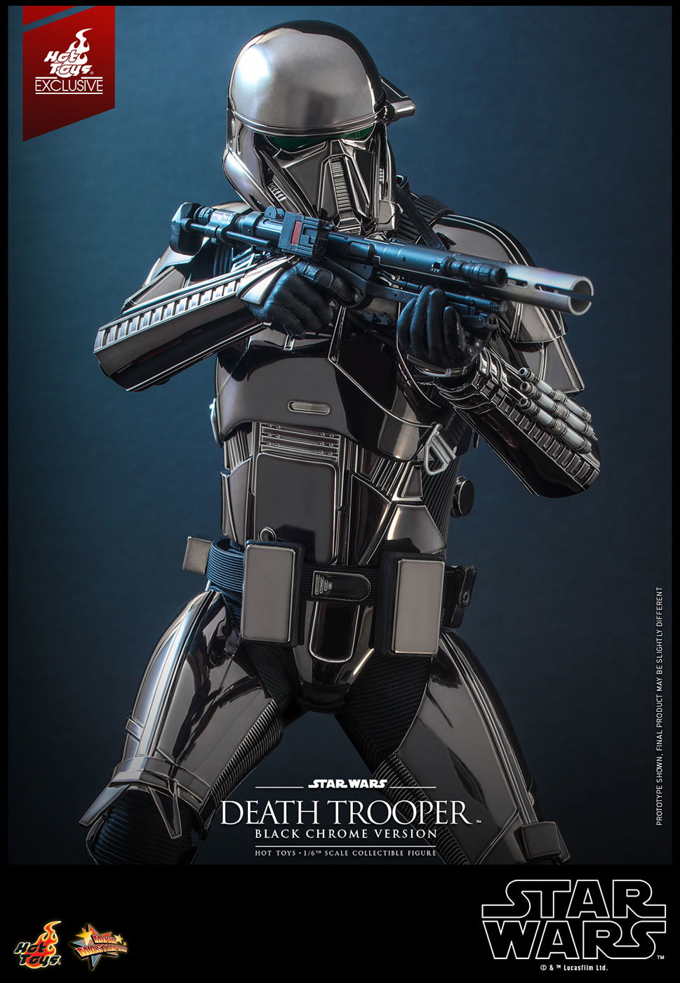 Star Wars - Death Trooper (Black Chrome Version) image 7
