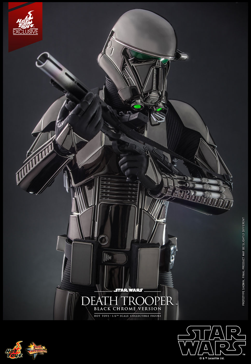 Star Wars - Death Trooper (Black Chrome Version) image 8